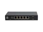 LevelOne GEU-0525 nätverksswitchar Ohanterad 2.5G Ethernet (100/1000/2500) Svart