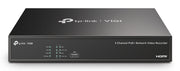 TP-Link VIGI NVR1004H-4P-2TB Svart
