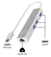 LevelOne USB-0504 nätverkskort Ethernet 1000 Mbit/s - 1x1G