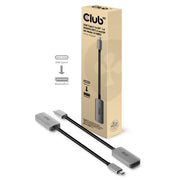 CLUB3D CAC-1567 USB-grafikadapter 7680 x 4320 pixlar Svart