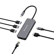 Verbatim 32157 gränssnittshubbar USB 3.2 Gen 1 (3.1 Gen 1) Type-C 5000 Mbit/s Grå