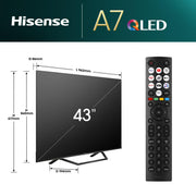 Hisense 43A7NQ - 4K