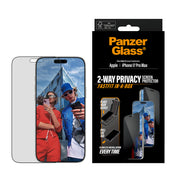 PanzerGlass 2-Way Privacy Screen Protector iPhone 17 Pro Max