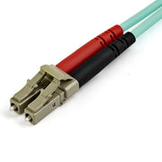 StarTech.com 10 m OM4 LC till LC-multiläge duplex fiberoptisk patchkabel