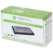 Techly IDATA HDMI-4K4 bilddelare 4x HDMI