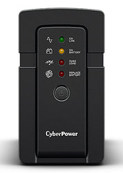 CyberPower RT650EI strömskydd (UPS) Vänteläge (offline) 0,65 kVA 400 W 4 AC-utgångar