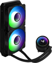 Aerocool Mirage L240 Processor Allt-i-ett vätskekylare Svart