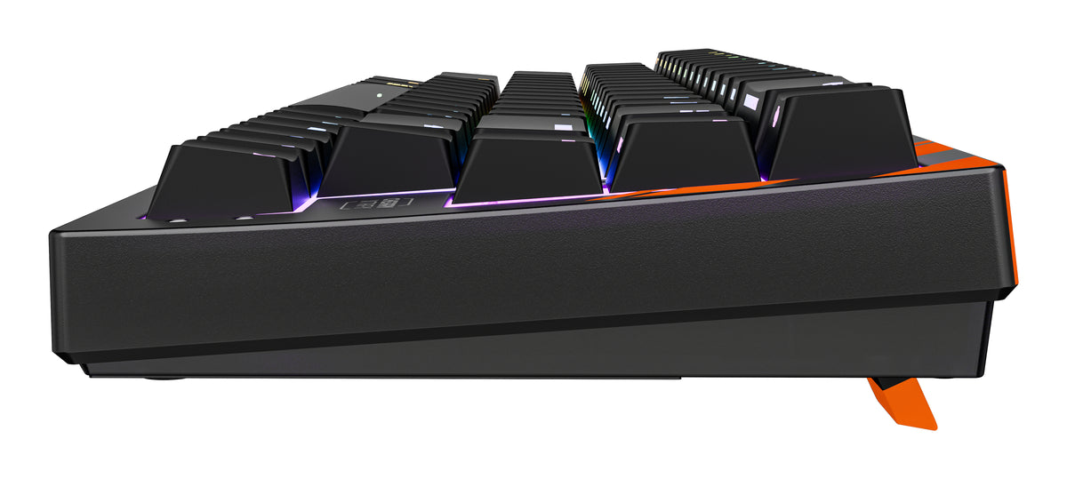 CHERRY K5 PRO TMR COMPACT tangentbord Spela USB QWERTY Nordic Svart