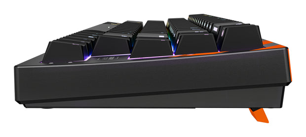 CHERRY K5 PRO TMR COMPACT tangentbord Spela USB QWERTY Nordic Svart