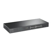 TP-Link TL-SG1218MPE hanterad L2 Gigabit Ethernet (10/100/1000) Strömförsörjning via