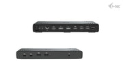 i-tec C31TRIPLE4KDOCKPD dockningsstationer för bärbara datorer Kabel USB 3.2 Gen 1