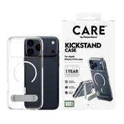 PanzerGlass CARE by Kickstand Case Transparent w. MagSafe iPhone 17 Pro Max