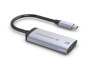 Conceptronic ABBY23G USB-grafikadapter 7680 x 4320 pixlar Silver