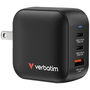 Verbatim Mini GaN Charger 70W Universal Svart AC Snabb laddning inomhus