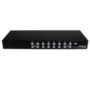 StarTech.com SV1631DUSBU KVM-switchar Rackmontering Svart