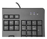 TERRA 1500 tangentbord Mus inkluderad Kontor USB QWERTZ tyska Svart