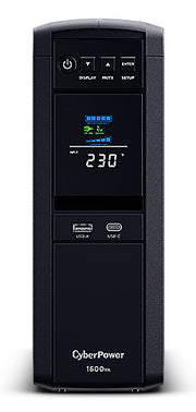CyberPower CP1600EIPFCLCD strömskydd (UPS) Linjeinteraktiv 1,6 kVA 1000 W 6