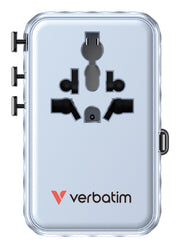 Verbatim 30192 mobilladdare Universal Blå AC Snabb laddning inomhus