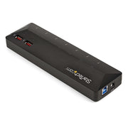 StarTech.com USB 3.0-hub med 7 portar och dedicerade laddningsportar