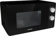 Gorenje MO20E1B Svart Enbart mikrovågsugn Bänkdiskmaskin 20 l 800 W