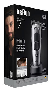 Braun HC7590 skägg/hår trimmer Svart
