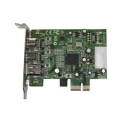 StarTech.com 2b 1a lågprofils 1394 PCI Express FireWire-kortadapter med 3 portar