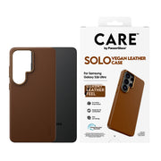 PanzerGlass CARE by Solo Case Brown w. Qi Samsung Galaxy S26 Ultra
