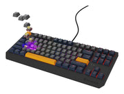 GENESIS Thor 230 TKL tangentbord Spela USB QWERTY Engelsk Blå