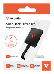 Verbatim SnapBack Ultra Slim SSD