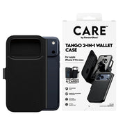 PanzerGlass CARE by Tango 2-in-1 Wallet Case w. MagSafe iPhone 17 Pro Max