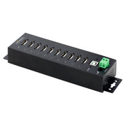 StarTech.com Industriell USB 2.0-hubb med 10 portar