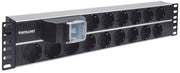 Intellinet 714051 grenuttag 15 AC-utgångar 2U Aluminium