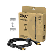 CLUB3D CAC-1094 DisplayPort-kabel 2 m Svart