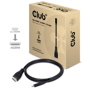 CLUB3D Micro HDMI to HDMI 2.0 4K60Hz Cable 1M / 3.28Ft