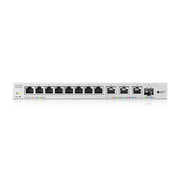 Zyxel XGS1250-12 hanterad L2 10G Ethernet (100/1000/10000) Grå