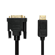 LogiLink CV0131 videokabeladapter 2 m DisplayPort DVI Svart