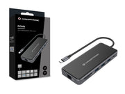 Conceptronic DONN15G dockningsstationer för bärbara datorer Kabel USB 3.2 Gen 1 (3.1