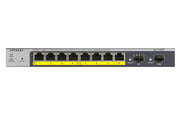 NETGEAR GS110TP hanterad L2/L3/L4 Gigabit Ethernet (10/100/1000) Strömförsörjning