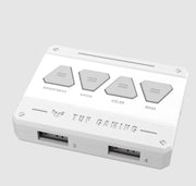 ASUS TUF GAMING TF120 ARGB WHITE EDITION 3IN1 Datorväska Luftkylare