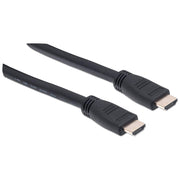 Manhattan 353977 HDMI-kabel 10 m HDMI Typ A (standard) Svart