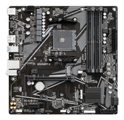 GIGABYTE B550M K moderkort AMD B550 Uttag AM4 micro ATX