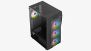 Aerocool Falcon ARGB Midi Tower Svart