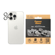 PanzerGlass Hoops Titanium Camera Lens Protector White iPhone 15 Pro