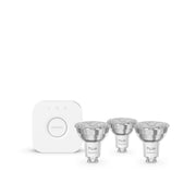 Philips Hue White och Color Ambiance Essential startpaket: 3 GU10 smarta ljuskällor