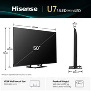 Hisense 50U7Q - 4K