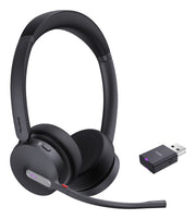 Yealink WH64 Hybrid Dual Teams Headset Trådlös Huvudband Kontor/callcenter Micro-USB