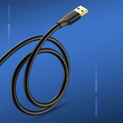 Ugreen US129 USB-kablar USB 3.2 Gen 1 (3.1 Gen 1) 0,5 m USB A 5 Gbit/s Svart