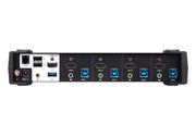 ATEN 4-portars USB 3.0 4K HDMI KVMP Switch med ljudmixerläge