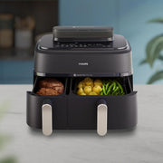 Philips 5000 series NA551/00 fritös Dubbel 9 l Fristående 2750 W Varmluftsfritös
