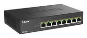 D-Link DMS-108P/E nätverksswitchar Ohanterad 2.5G Ethernet (100/1000/2500)